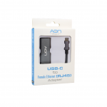 Adaptador AON Type C a RJ45