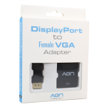 Adaptador AON Display Port a VGA Hembra