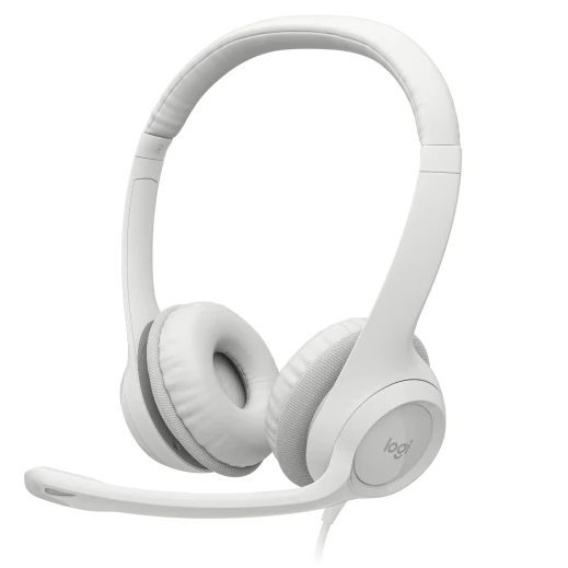 Audifono Logitech USB H390 White