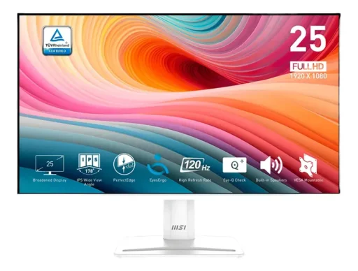 Monitor Msi 24.5 Mp251w Ips 120hz White