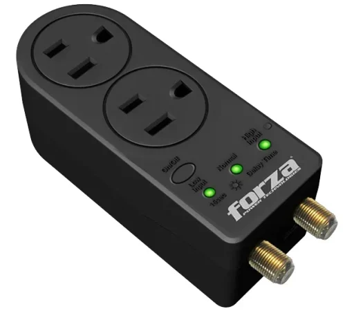 Protector De Voltaje Forza 2 Tomas 1400j