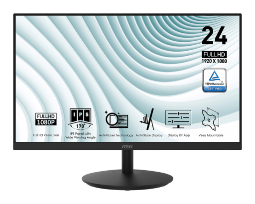Monitor Msi 24 Fhd Pro Mp242l