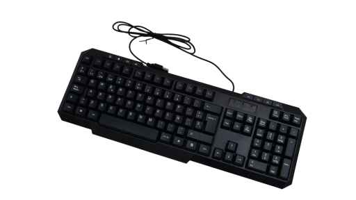 Teclado Jemip K888 Multimedia Negro